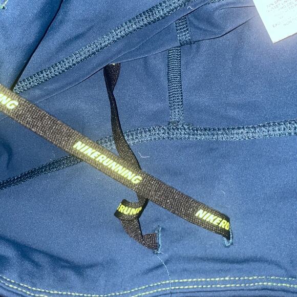 Nike Women’s Size Small Dri-Fit Capri Running Leggings Teal - Picture 6 of 7